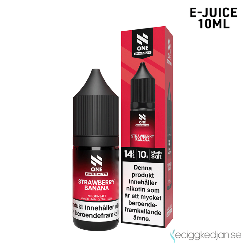 N One Crystal | Strawberry Banana | 10ml E-Juice