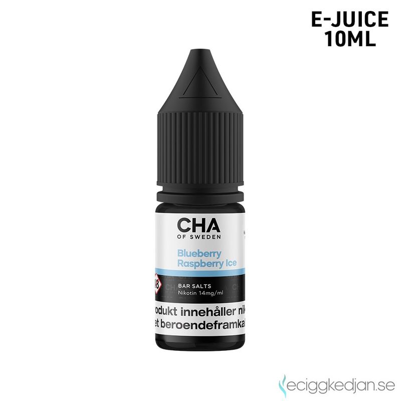 CHA of Sweden Ice Edition | Blueberry Raspberry Ice | 10ml E-Juice