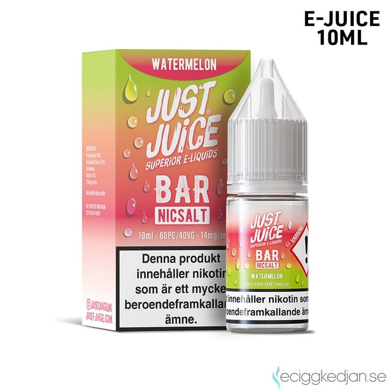 Just Juice Bar | Watermelon | 10ml E-Juice