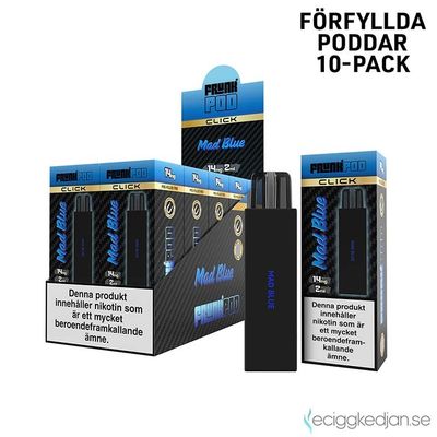 Pod Click | Frunk | Mad Blue | 10pack