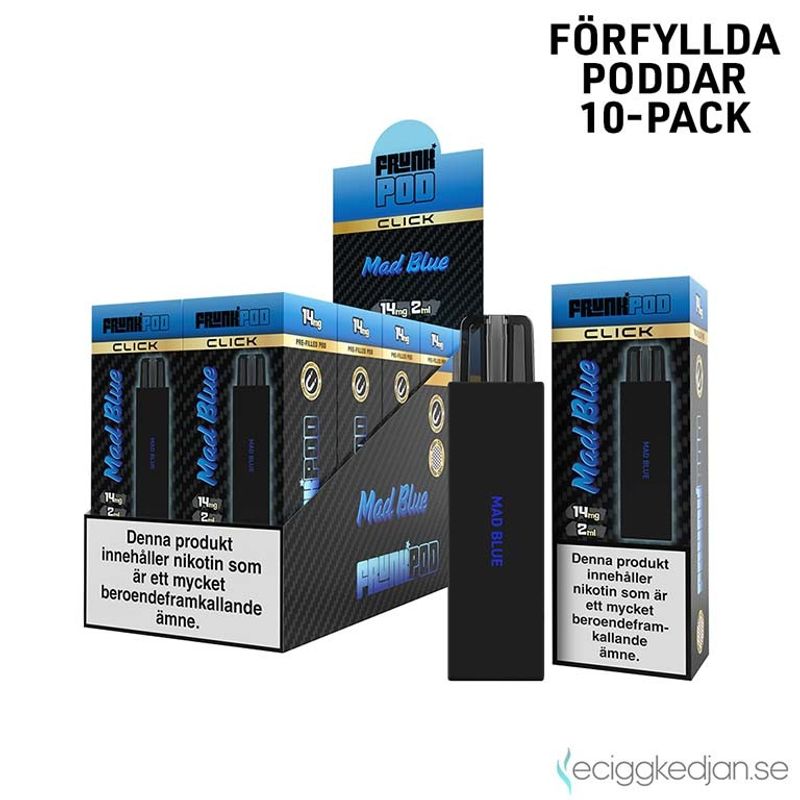 Pod Click | Frunk | Mad Blue | 10pack