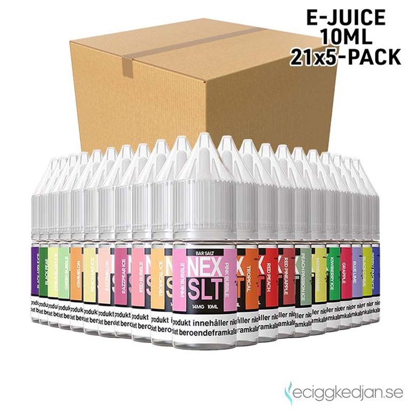 NEX SLT 14mg Nikotinsalt | Komplett Pack | 21*5pack