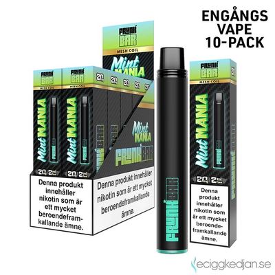 Frunk Bar | Mint Mania | Engångsvape | 10pack