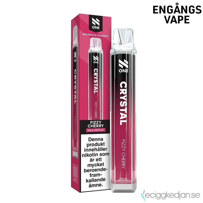 N One Crystal | Fizzy Cherry | Engångsvape
