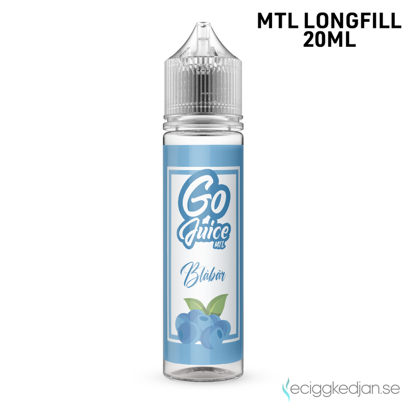 Go Juice | Blåbär | 20ml Longfill