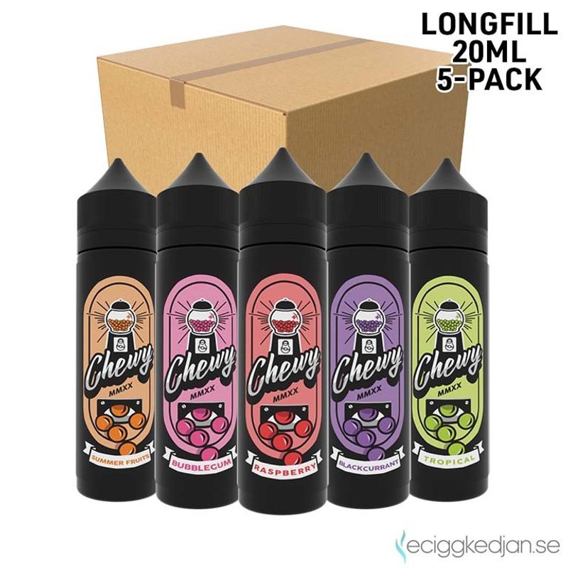 Chewy | Komplett Pack | 5st*Longfill 20ml
