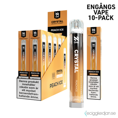 N One Crystal | Peach Ice | Engångsvape | 10pack
