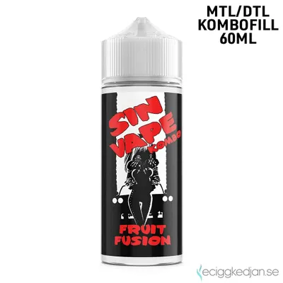 Sin Vape | Fruit Fusion | 60ml Kombofill