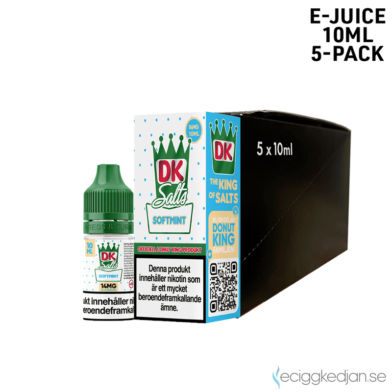 DK Salts | Softmint | 10ml E-Juice | 5pack