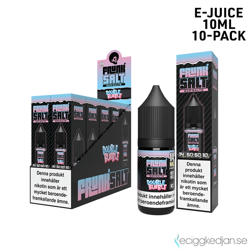 Frunk Salt | Double Bubble | 10ml E-Juice | 10pack