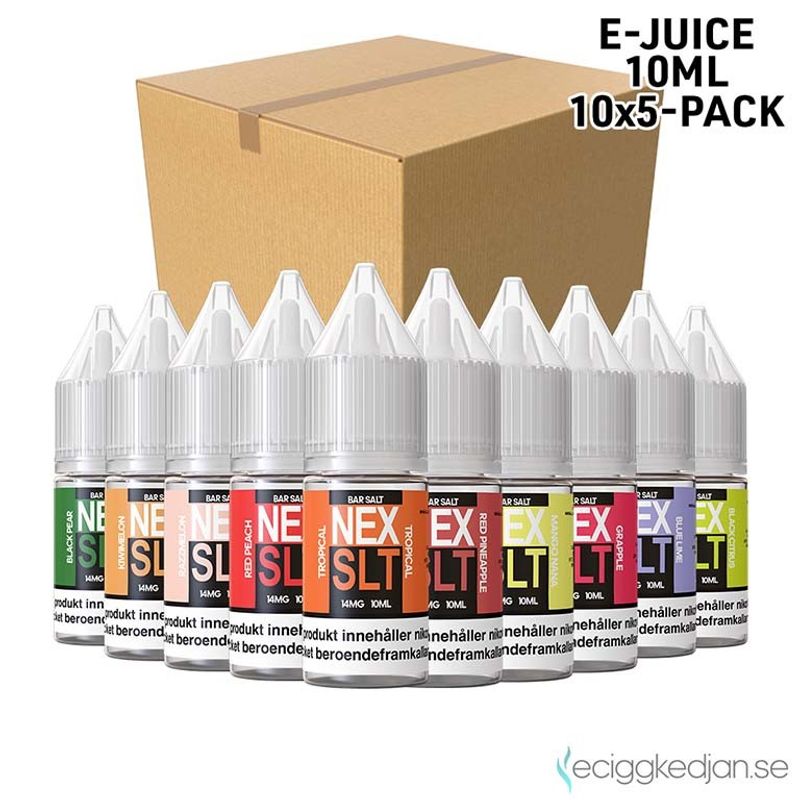 NEX SLT Fruits 14mg Nikotinsalt | Komplett Pack | 10*5pack