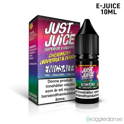 Just Juice Exotic Fruits| Cherimoya Grapefruit & Berries | 10ml E-Juice