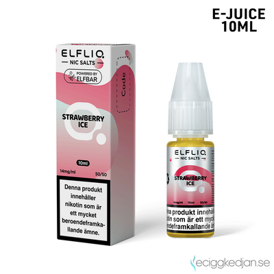 Elfliq | Strawberry Ice | 10ml E-Juice
