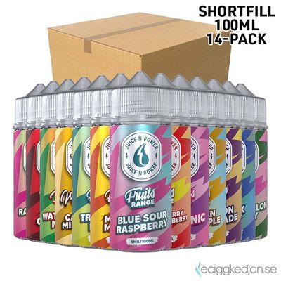 Juice N Power | Komplett Pack | 14st*Shortfill 100ml