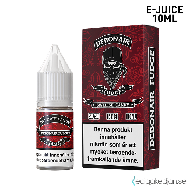 Swedish Candy Salt | Debonair Fudge | 10ml E-Juice