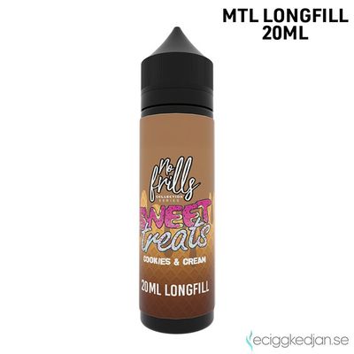 No Frills | Sweet Treats Cookies Cream | 20ml Longfill