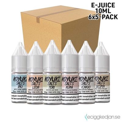 Koyuki Salts Syndicate 14mg Nikotinsalt | Komplett Pack | 6*5pack