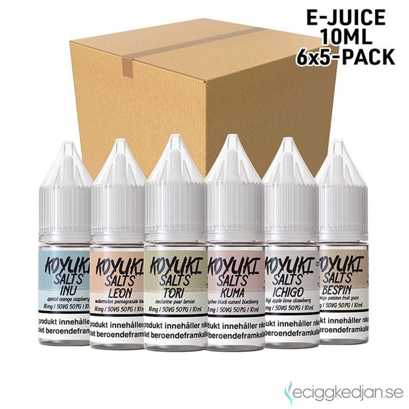Koyuki Salts Syndicate 14mg Nikotinsalt | Komplett Pack | 6*5pack