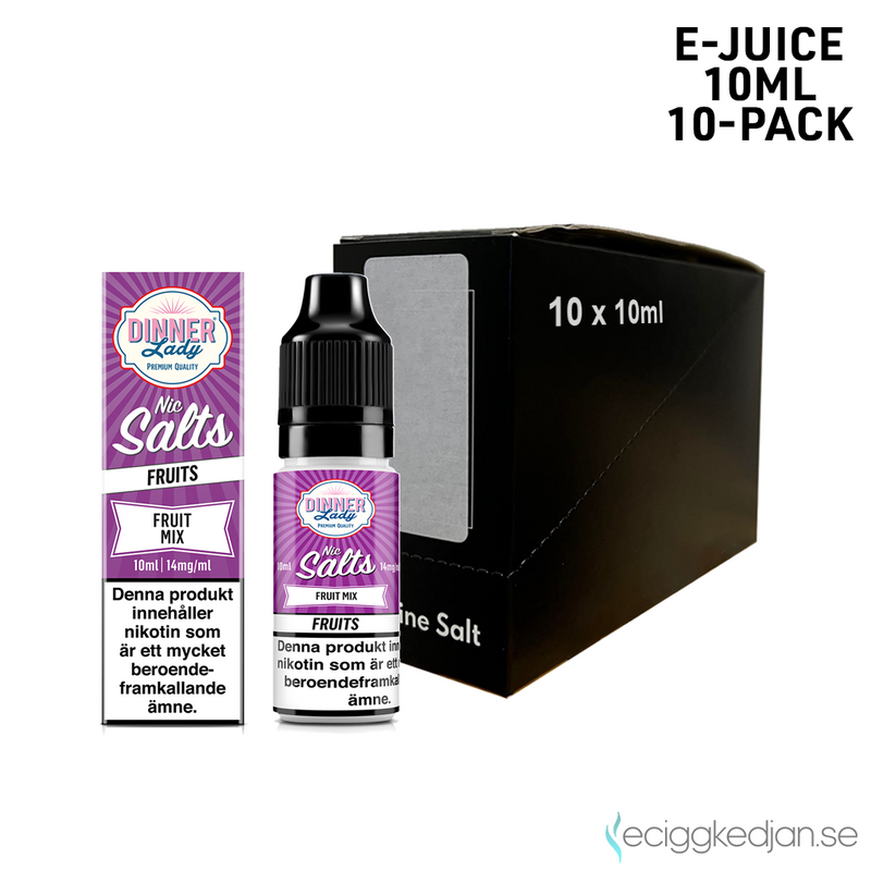 Dinner Salt | Fruit Mix | 10ml E-Juice | 10pack