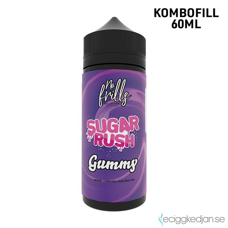 No Frills | Sugar Rush Gummy | 60ml Kombofill