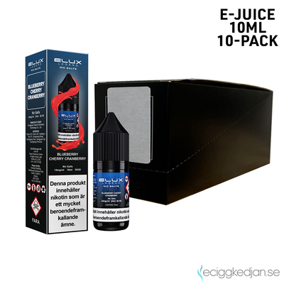 Elux Legends | Blueberry Cherry Cranberry | 10ml E-Juice | 10pack