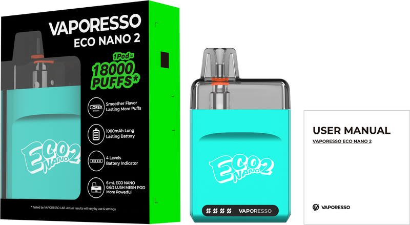 Vaporesso | Eco Nano 2 Kit | 6ml
