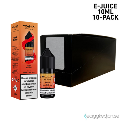 Elux Legends | Tiger Blood | 10ml E-Juice | 10pack