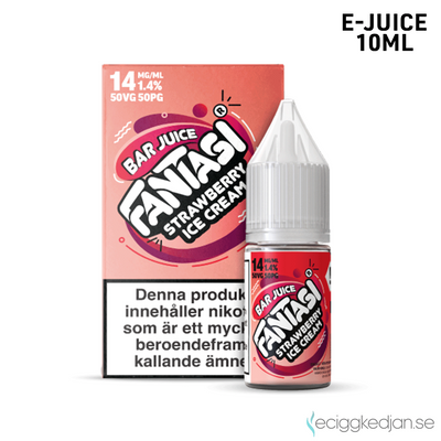 Fantasi Bar Salt | Strawberry Ice Cream | 10ml E-Juice