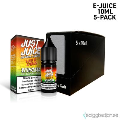 Just Juice Exotic Fruits | Lulo & Citrus | 10ml E-Juice | 5pack