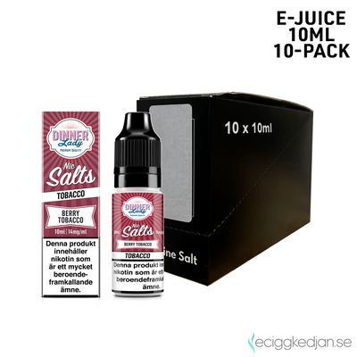 Dinner Salt | Berry Tobacco | 10ml E-Juice | 10pack