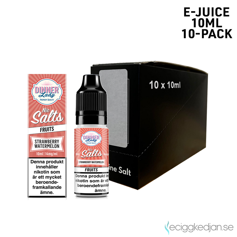 Dinner Salt | Strawberry Watermelon | 10ml E-Juice | 10pack