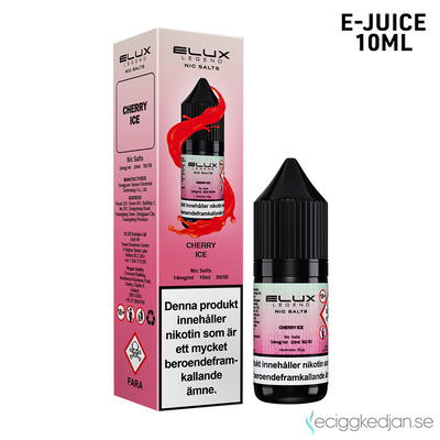 Elux Legends | Cherry Ice | 10ml E-Juice
