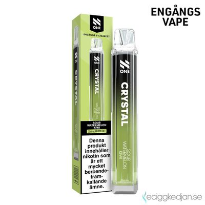 N One Crystal | Sour Watermelon Kiwi | Engångsvape
