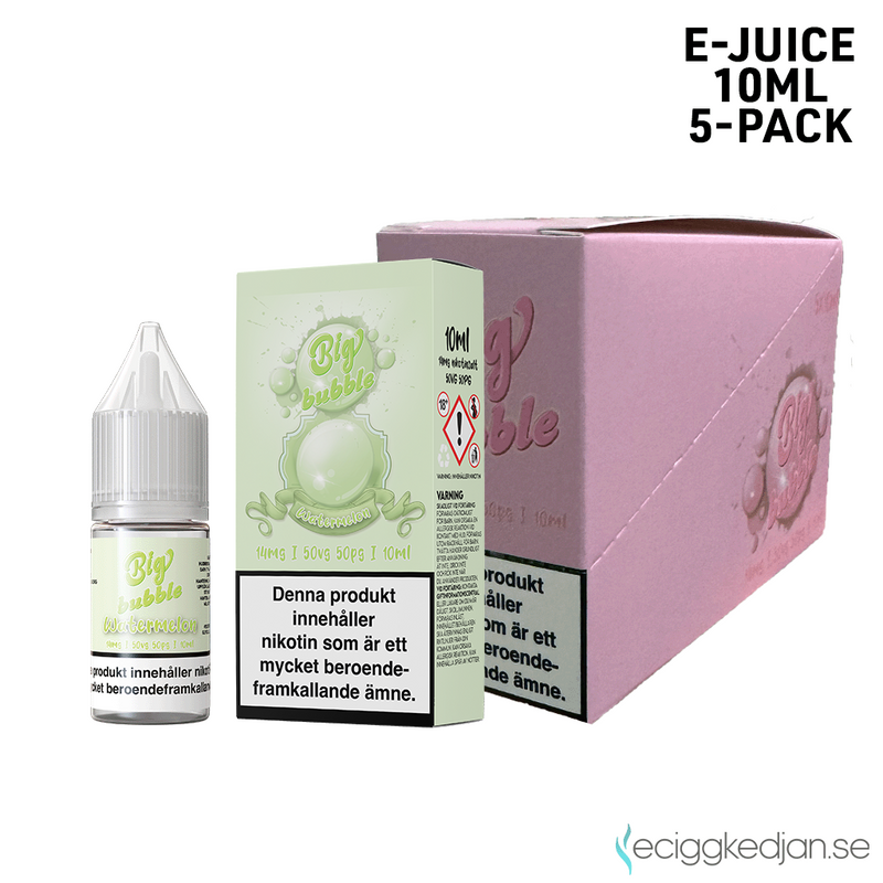 Big Bubble | Watermelon | 10ml E-Juice | 5pack