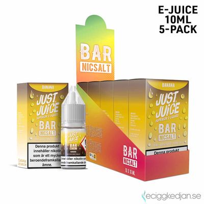 Just Juice Bar | Banana | 10ml E-Juice | 10pack