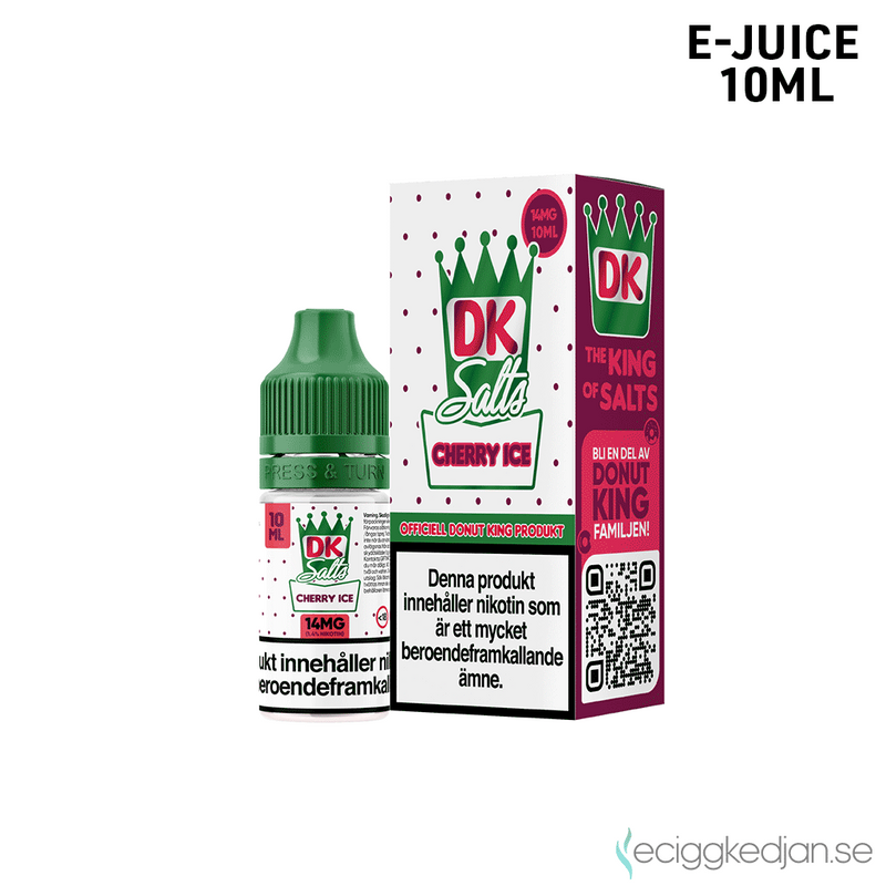 DK Salts | Cherry Ice | 10ml E-Juice