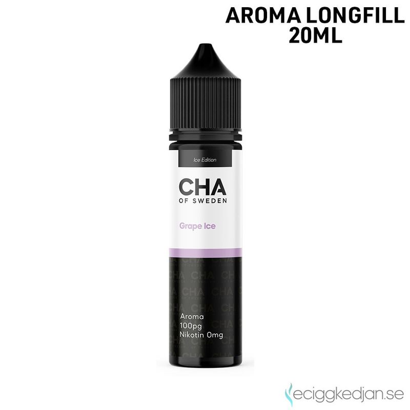 CHA of Sweden Ice Edition | Grape Ice | 20ml Aroma Longfill