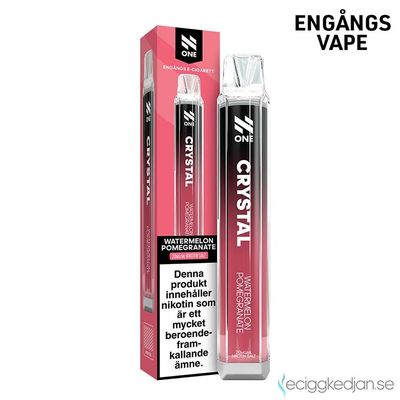 N One Crystal | Watermelon Pomegranate | Engångsvape