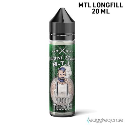 Wanted Liquid | Nutty Tobacco | 20ml Longfill
