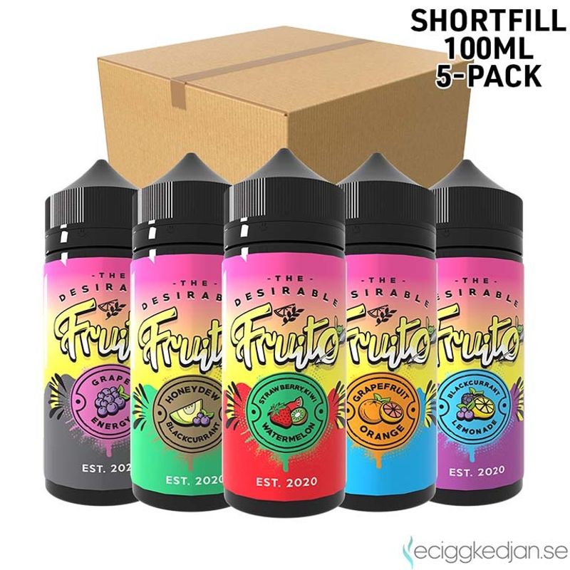 Fruito | Komplett Pack | 5st*Shortfill 100ml