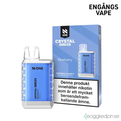 N One Crystal Cube | Blueberry | Engångsvape