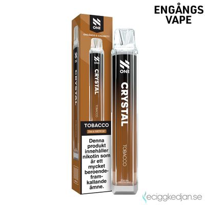 N One Crystal | Tobacco | Engångsvape