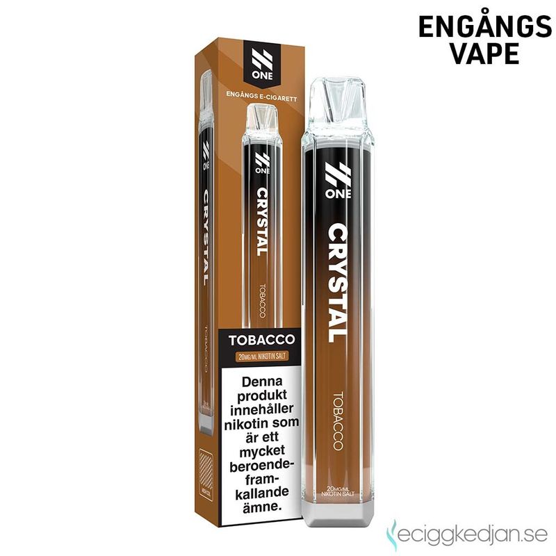 N One Crystal | Tobacco | Engångsvape