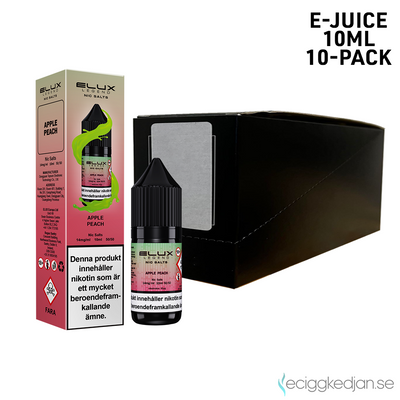 Elux Legends | Apple Peach | 10ml E-Juice | 10pack