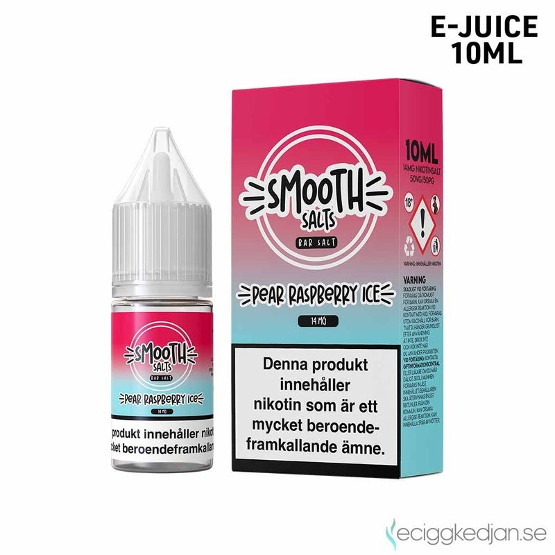 Smooth Salt ICE | Pear Raspberry Ice | 10ml E-Juice
