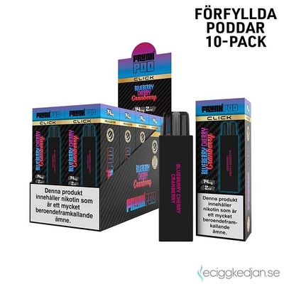 Pod Click | Frunk | Blueberry Cherry Cranberry | 10pack