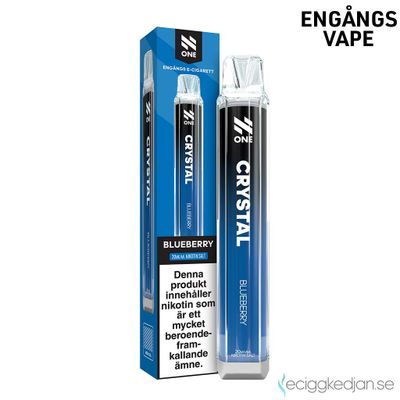 N One Crystal | Blueberry | Engångsvape