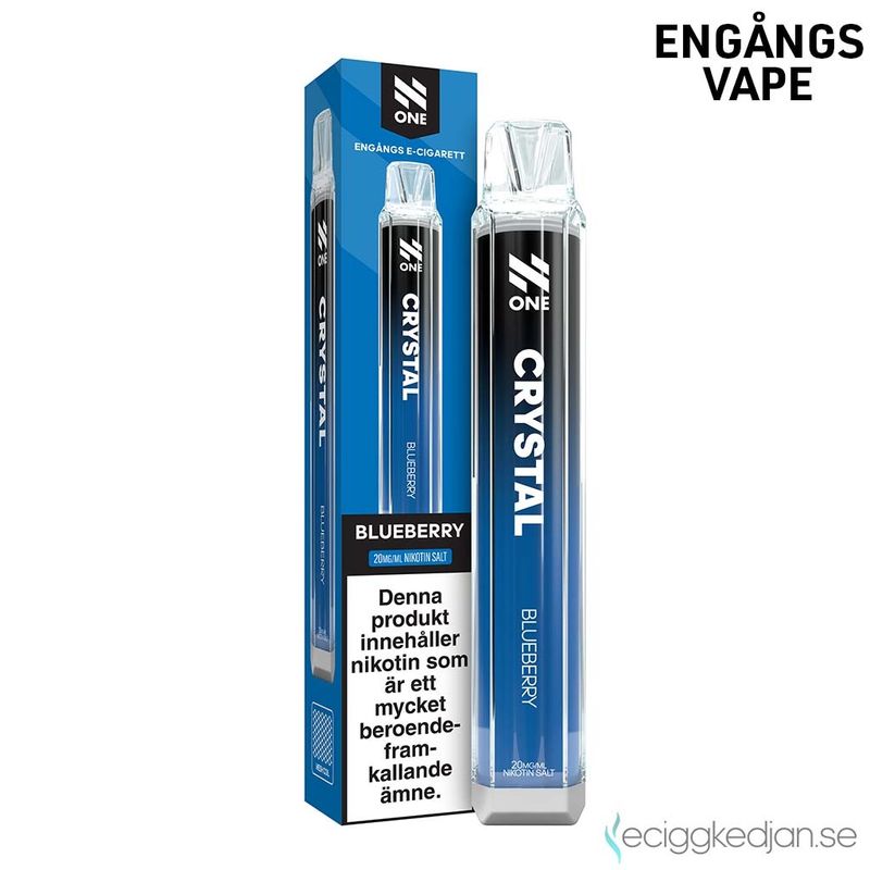 N One Crystal | Blueberry | Engångsvape