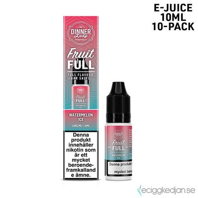 Dinner Bar Salts | Watermelon Ice | 10ml E-Juice | 10pack