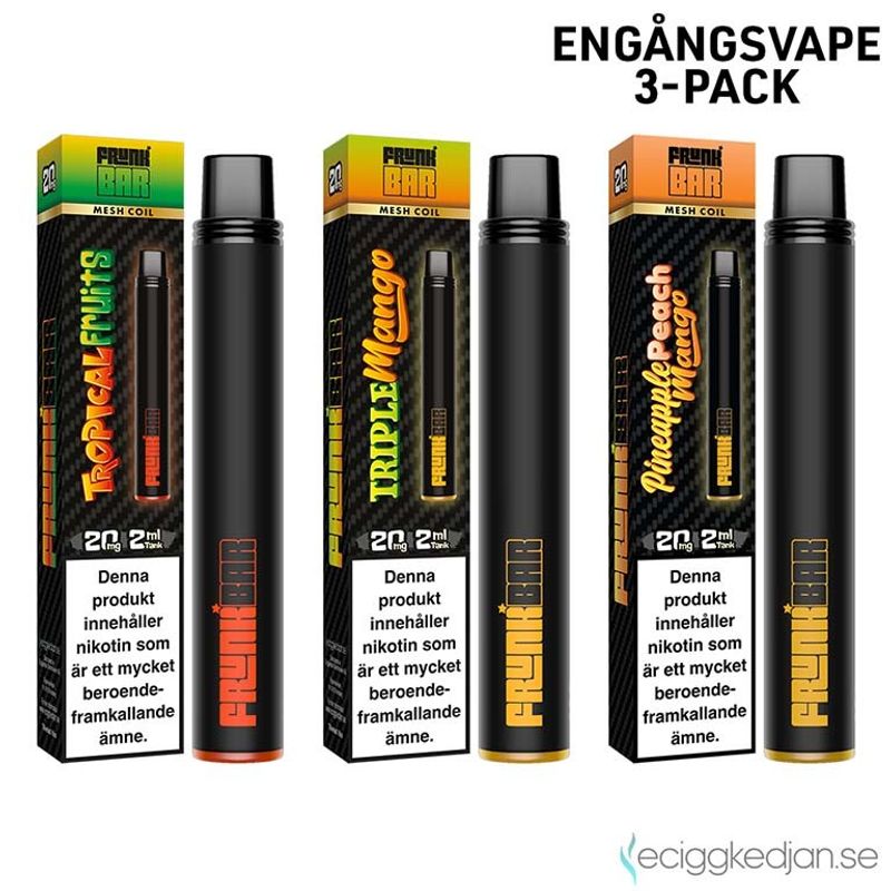 Frunk Bar Mixpack | Tropical Mix | Engångsvape